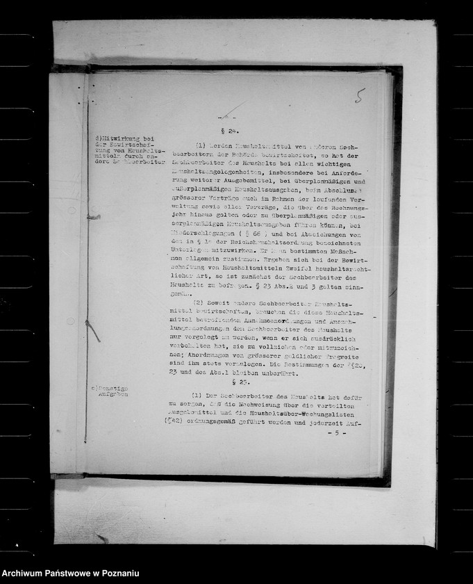 Obraz 9 z jednostki "Haushalts- Erlasse"