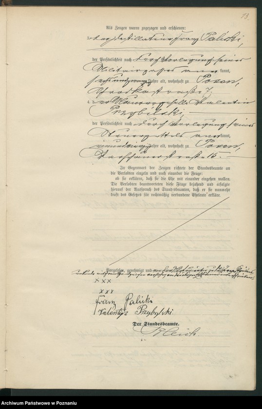 Obraz 15 z jednostki "Księga małżeństw t. III"