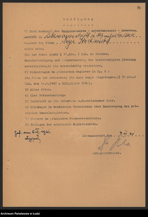 Obraz 15 z jednostki "Szaja Kochański- sprzedaż bielizny"