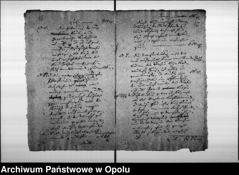 Obraz 14 z jednostki "Acta von Regulirung der jährlichen Cämmerey-Etats, und der aufzubringenden Zuschüsse von der Commune Magistrat zu Oppeln de anno 1821"