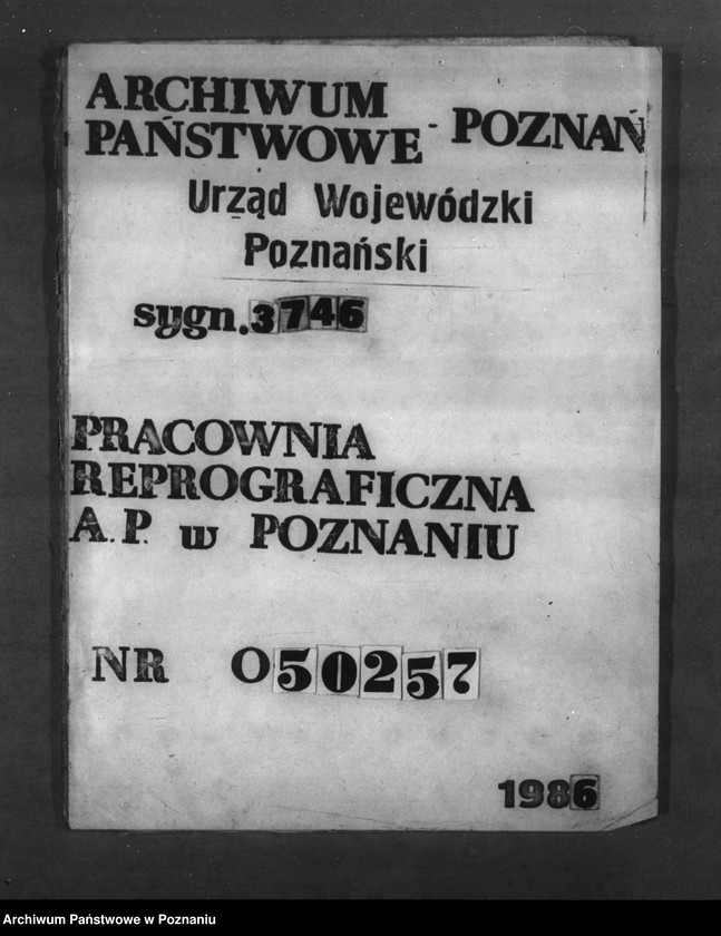 Obraz 1 z jednostki "Program urządzenia gospodarstwa leśnego dla lasu majętności Marcina Rozmiarka w Daszewicach powiat poznański"