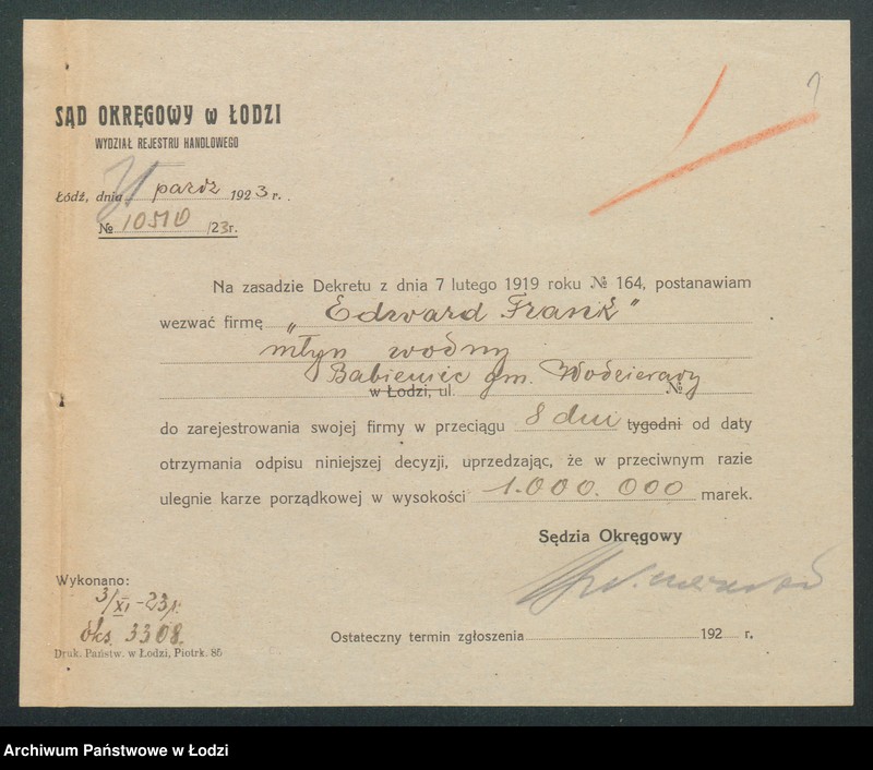 Obraz 3 z jednostki "Edward Frank- młyn wodny"