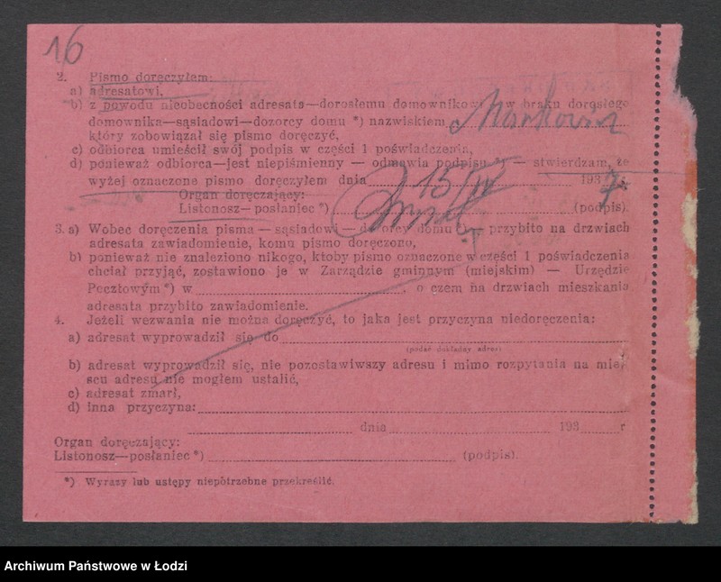 Obraz 18 z jednostki "J.Markowicz i Nasielski- zakład meblarski"