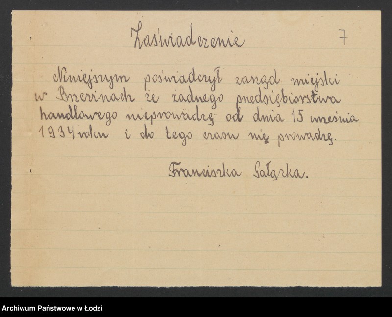 Obraz 9 z jednostki "Franciszka Gałązkowa- herbaciarnia"