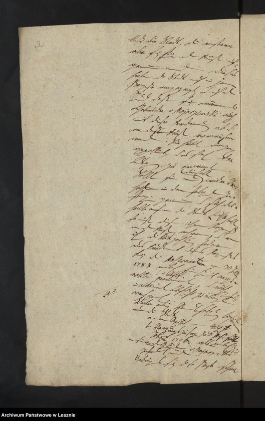 Obraz 15 z jednostki "[Akta manualia des Kriminalrats Künzel als Mandatarii des Magistrats zu Lissa in Liguidationssachen contra die Fürstl. von Sułkowski