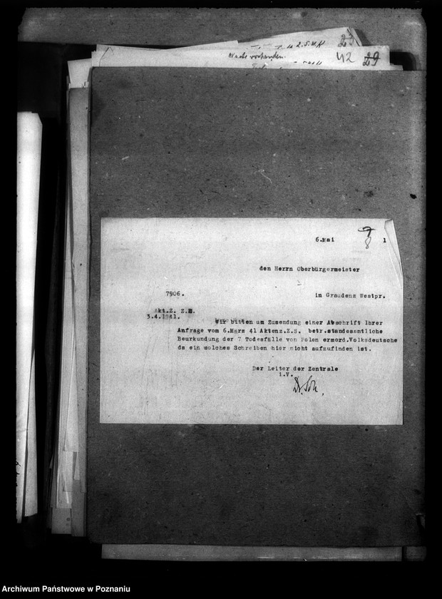 Obraz 12 z jednostki "Amtliche Meldungen Kreis Grandenz (Grudziądz)"