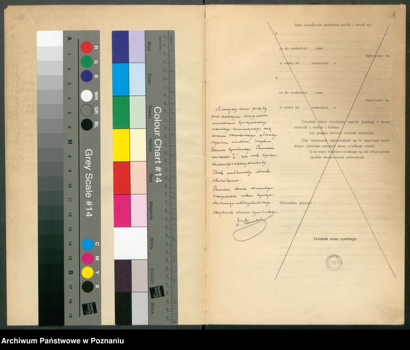 Obraz 3 z jednostki "Księga miejscowa małżeństw tom V [Rejestr główny małżeństw]"