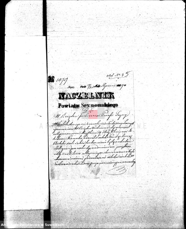image.from.unit.number "Anneksa do Akt Zaślubionych z roku 1859."