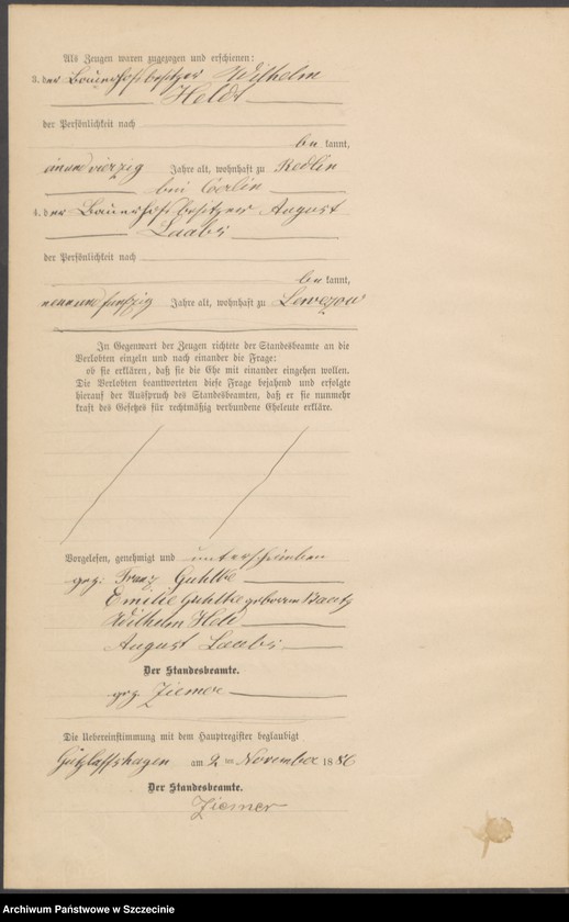 Obraz 19 z jednostki "Heiraths-Register (Neben-Register)"