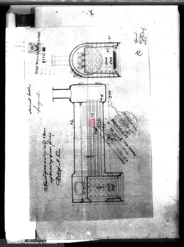 Obraz 16 z jednostki "Mleczarnia parowa w Sośnicy pow. krotoszyński Szczepan Szczepański nr woj. kotła"