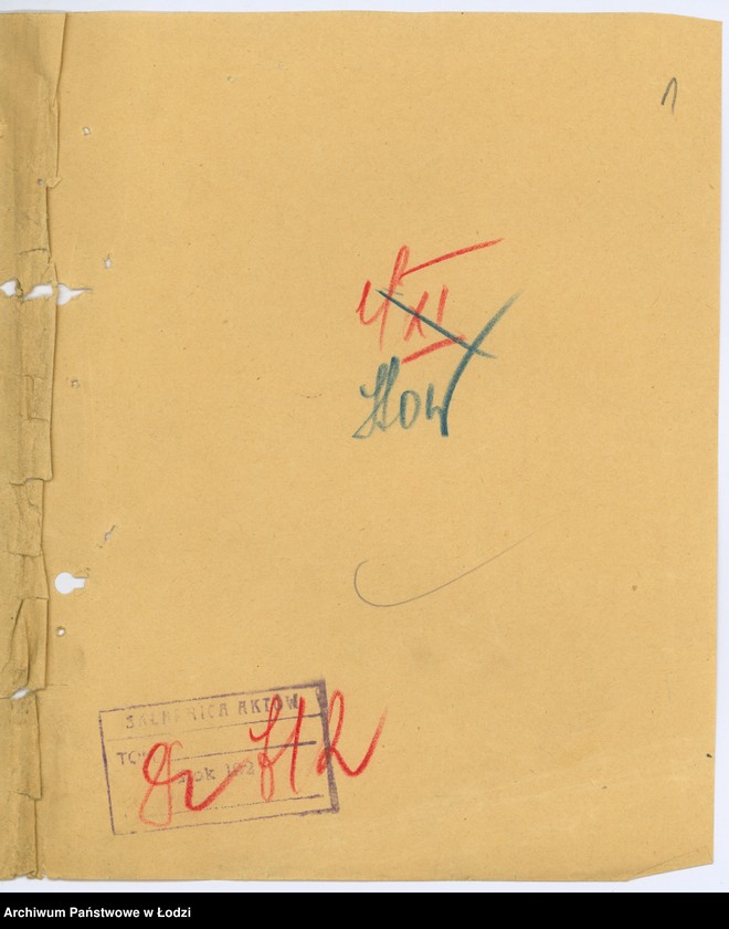 Obraz 4 z jednostki "T-wo Wspierania Niezamożnych uczniów i uczennic wyznania mojżeszowego średnich zakładów naukowych w Tomaszowie Maz."