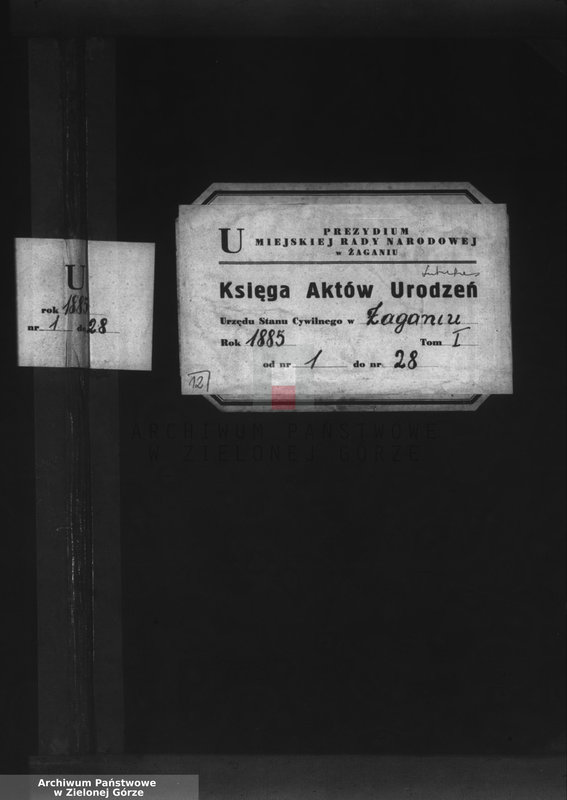 Obraz 2 z jednostki "[Księga aktów urodzeń]"