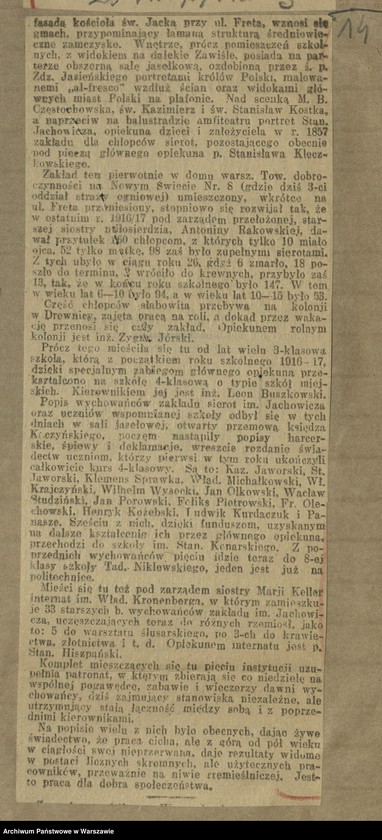 image.from.unit.number "Ulice: Srebrna, Stara, Stara Dominikańska"