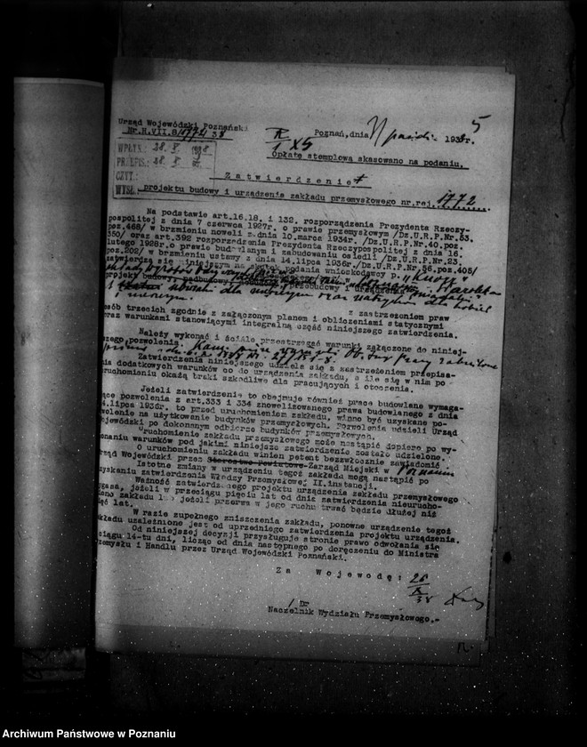 image.from.unit.number "Firma "Knorr" zakłady wyrobów odżywczych /zatwierdzenie części zakładu/"