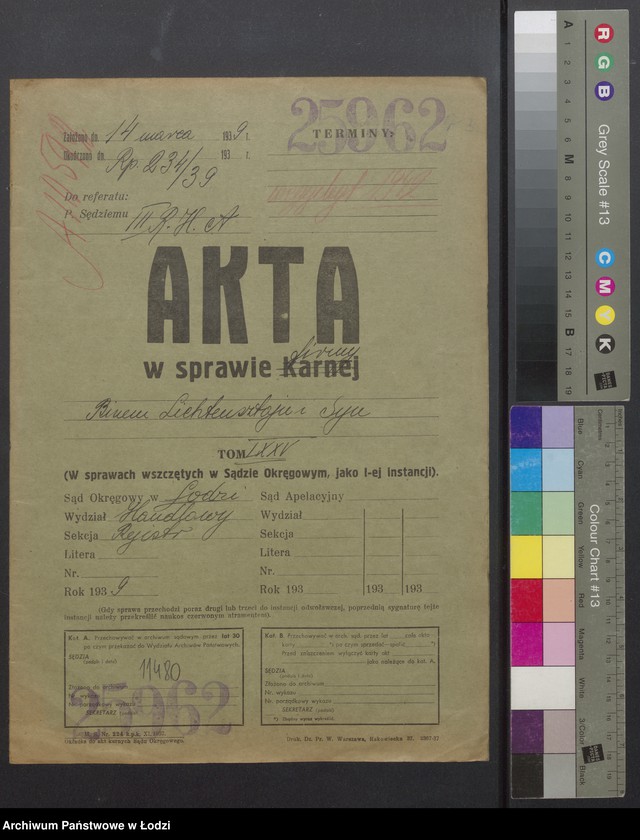 Obraz 2 z jednostki "Binem Lichtensztajn i Syn – sprzedaż materiałów piśmiennych i galanterii"