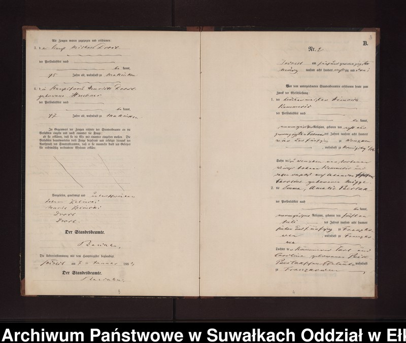 image.from.unit.number "Heiraths-Neben-Register des Preussischen Standes-Amtes Neuhoff Kreis Loetzen"