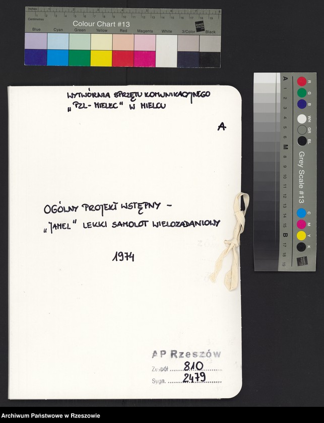 image.from.unit.number "Ogólny projekt ,wstępny "JAMEL" - lekki samolot wielozadaniowy ."