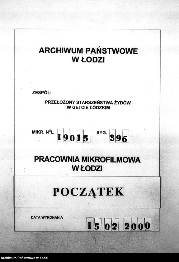 Obraz 1 z jednostki "Meldungs-Buch [Meldunki o wypadkach, przekroczeniach na terenie IV rewiru, o wymierzonych karach]"