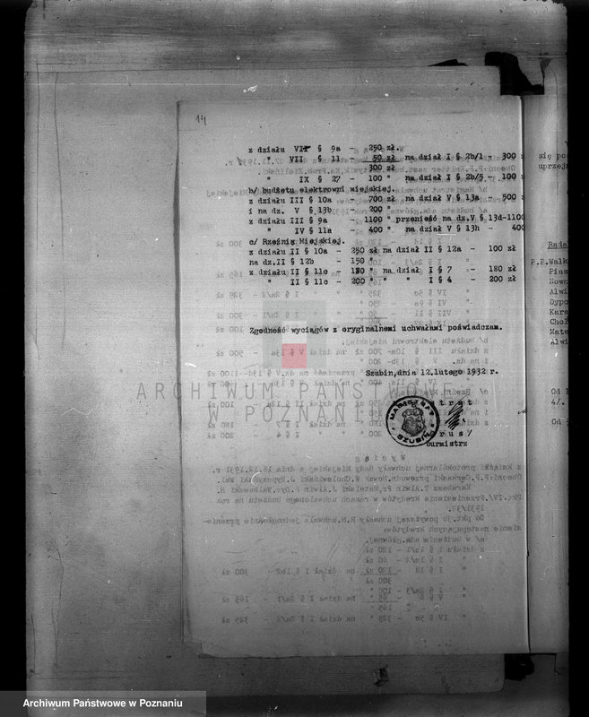 Obraz 17 z jednostki "Budżety i sprawy rachunkowe miasta Szubina"