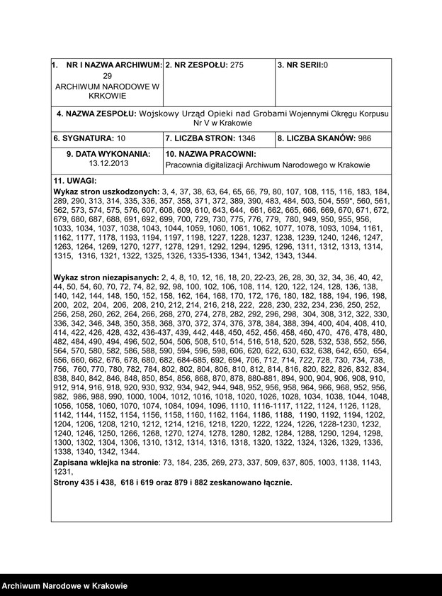 Obraz z jednostki "Korespondencja nr 3500-4149."