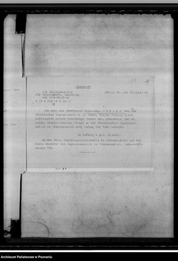 Obraz 15 z jednostki "Gewerbelehramt"