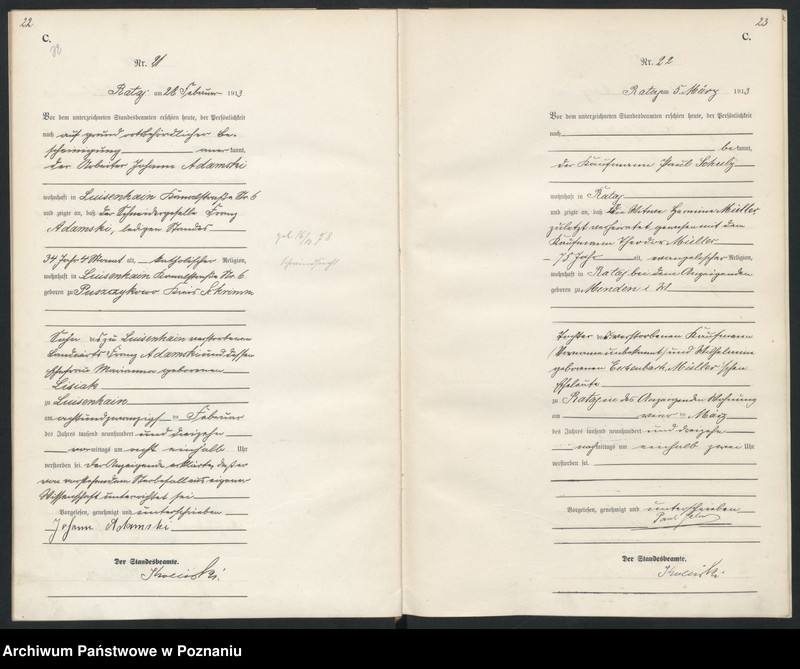 Obraz 14 z jednostki "Księga miejscowa zgonów [Rejestr główny zgonów]"