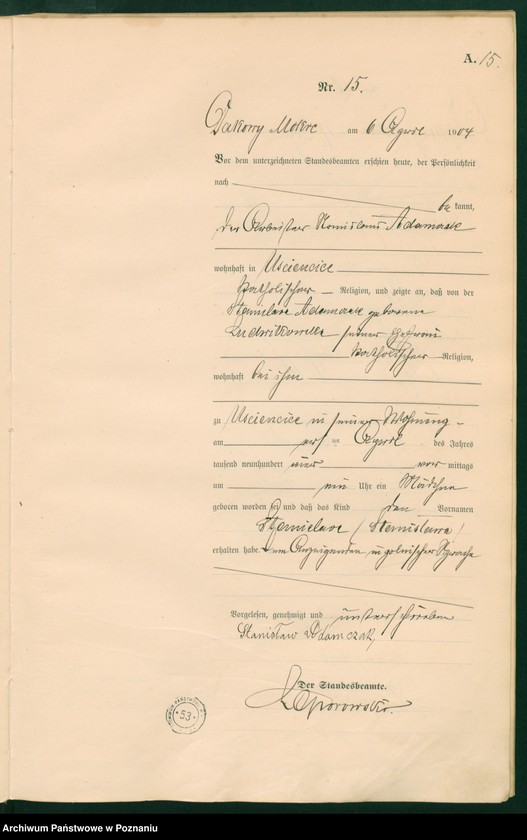 image.from.unit.number "Księga urodzeń"