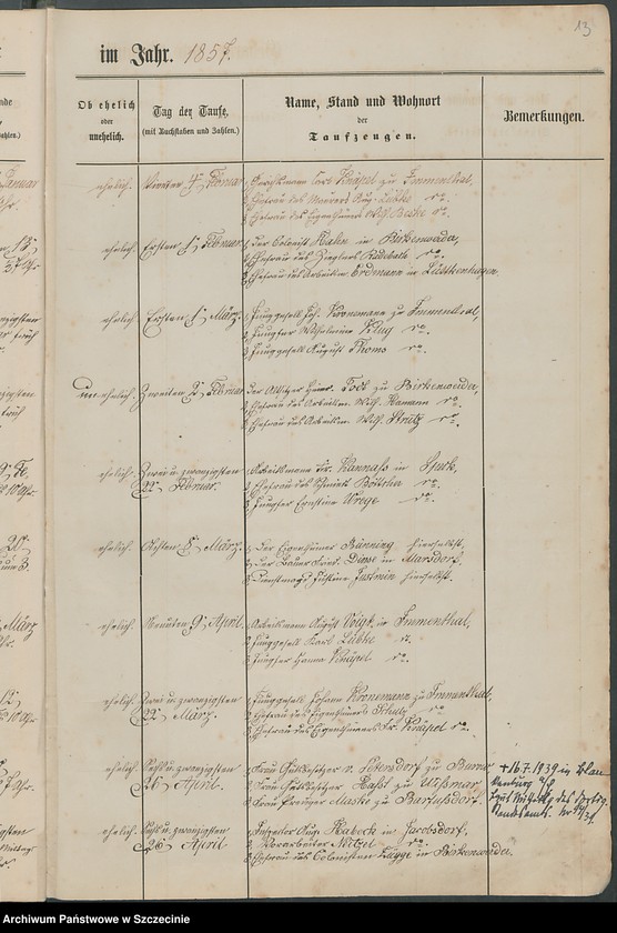 image.from.unit.number "Kirchenbuch. Speck (Mosty, now.)."