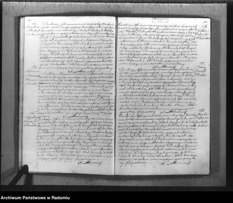 image.from.unit.number "[Duplikat akt urodzeń, małżeństw i zgonów parafii rzym.-kat. Głowaczów 1864 r.]"