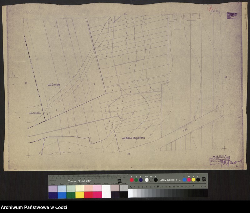 Obraz 1 z jednostki "Plan m. Łodzi 1: 2000. Sekcja SW 46"