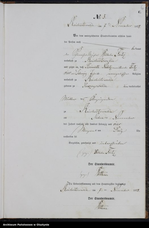 image.from.unit.number "Sterbe-Neben-Register Nr 1 - 14"