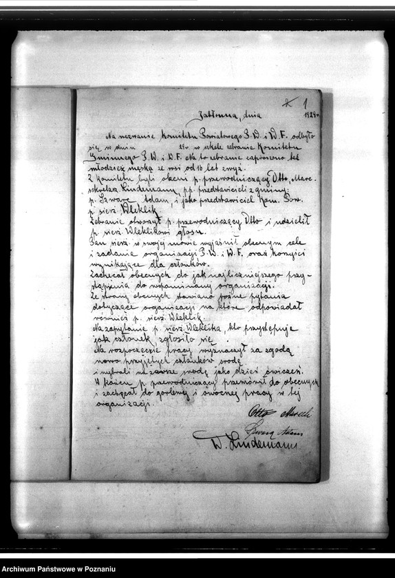 Obraz 5 z jednostki "Protokoły zebrań"