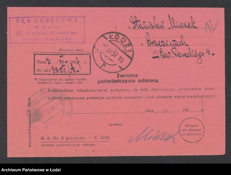 Obraz 14 z jednostki "Stanisław Miazek – sklep rzeźniczy"