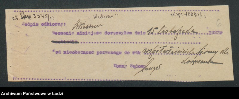 Obraz 8 z jednostki ""Wulkan"- Zygmunt Wiessner i S-ka- fabryka farb i lakierów"