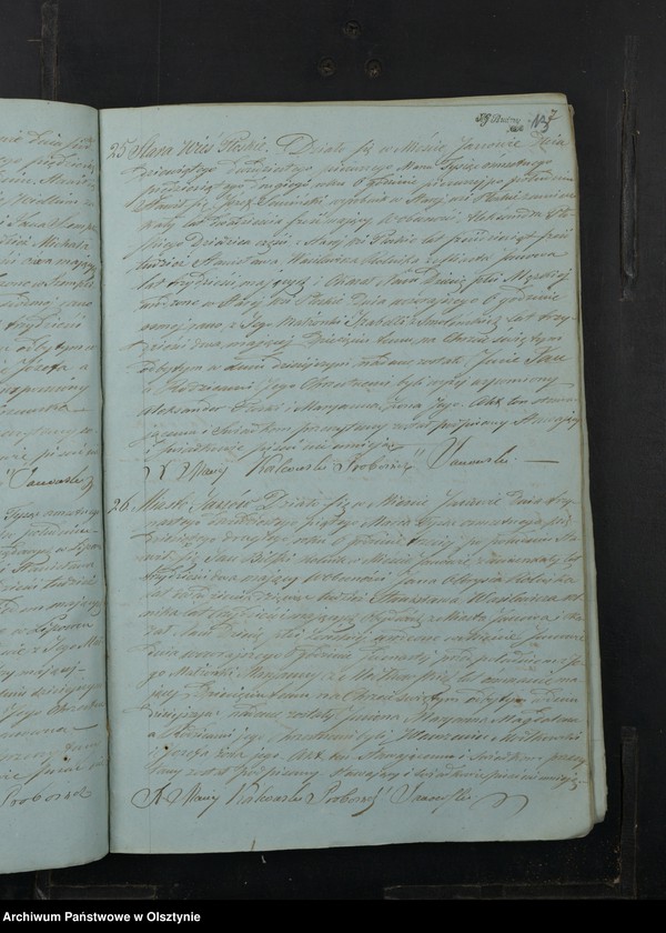 image.from.unit.number "Akta Urodzenia, Małżeństw, Zeyścia Parafij Janowskiej Powiatu Przasnyskiego w Gubernij Płockiej z roku 1852"