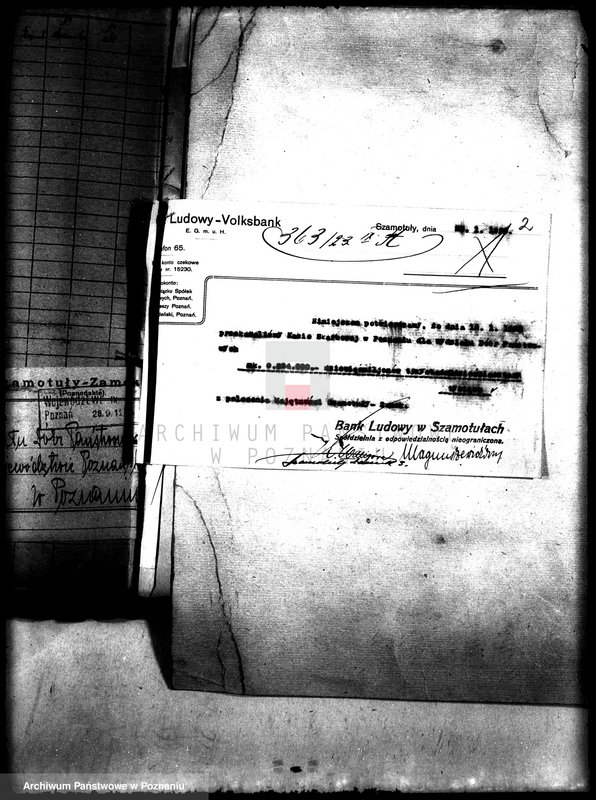 Obraz 6 z jednostki "Rewizje majątku państwowego Szamotuły-Zamek"