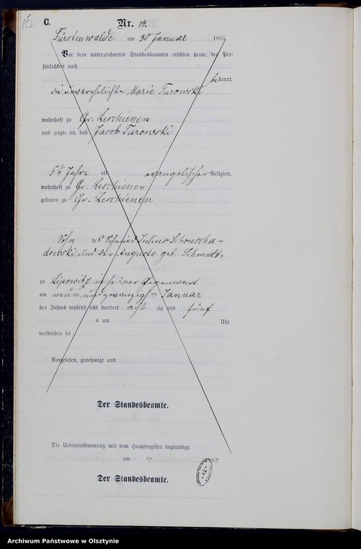 image.from.unit.number "Sterbe-Neben-Register Nr 1 - 207"
