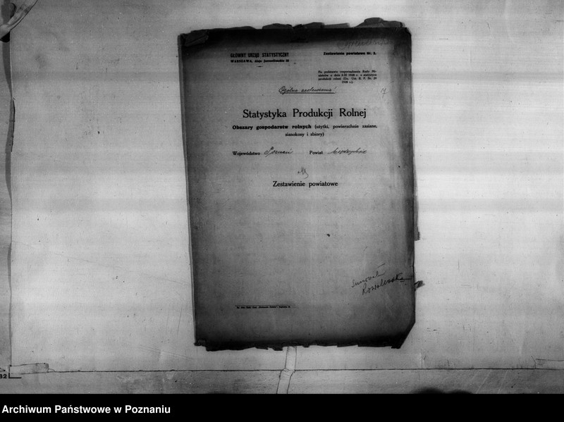 Obraz 9 z jednostki "/Statystyka produkcji rolnej - zestawienie powiatowe - Międzychód/"