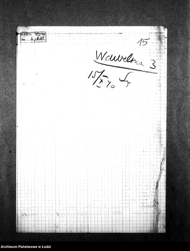 Obraz 18 z jednostki "[Kuchnia nr 311, ul. Wawelska 3/5. Kuchnia nr 127, ul. Wawelska 7. Działalność kuchni, personel, konsumenci, kontrole]"