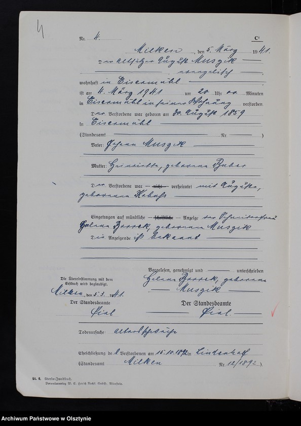 image.from.unit.number "Sterbe-Zweitbuch Nr 1 - 23"