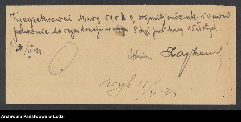 Obraz 13 z jednostki "Natan Bechler- sprzedaż materiałów piśmiennych i muzycznych"