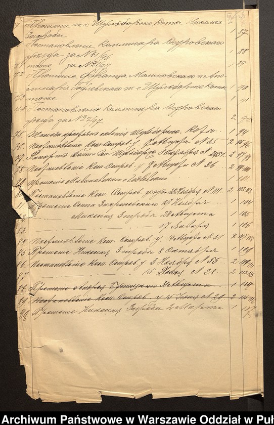 image.from.unit.number "O urządzaniu chłopów byłej rządowej wsi Szulborze-Koty, gm. Szulborze Koty wchodzącej w skład prywatnej własności Godlewo należące do ziemianina Osipowi Maławskiemu"