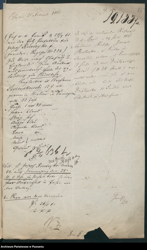 Obraz 6 z jednostki "A. betr. Josef Rusteyko, Bibliothekar des Grafen Johann Działyński"