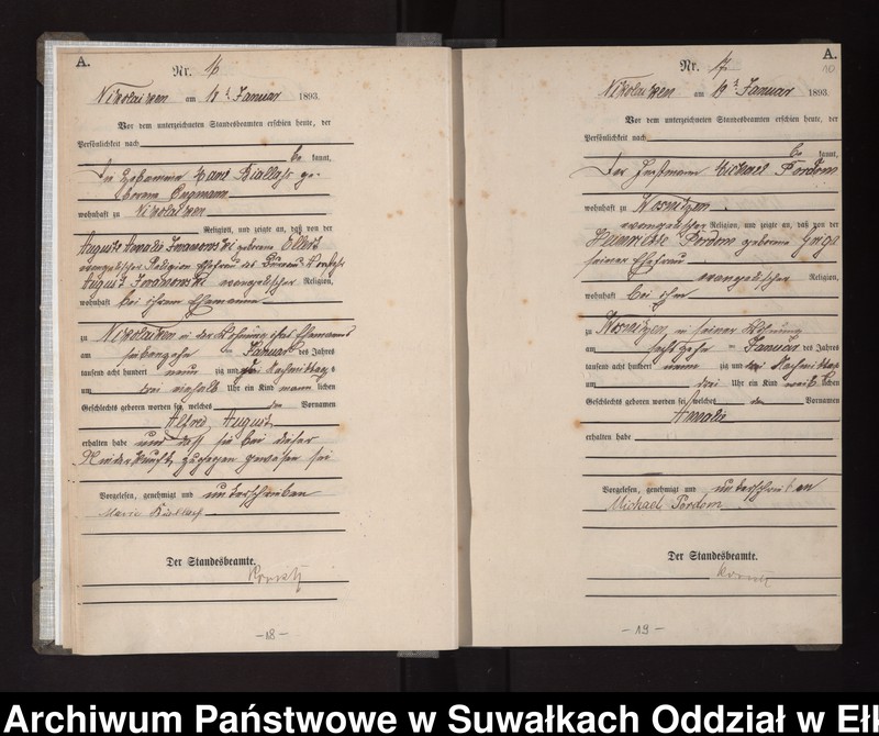 image.from.unit.number "Geburts-Haupt-Register des Königlichen Preussischen Standes-Amtes Nikolaiken Kreis Sensburg"