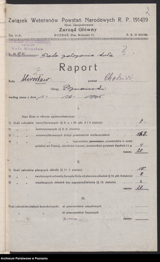 Obraz 5 z jednostki "Mirosław, powiat Chodzież."