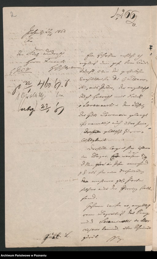 Obraz 5 z jednostki "A. betr. Lipnowski, verheiratet mit Frl. Jaraczewska aus Łowięcin"