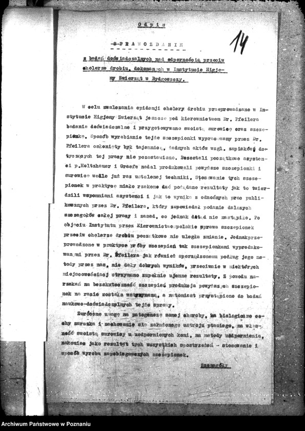 Obraz 19 z jednostki "Weterynaria"