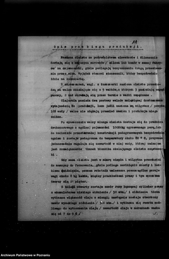 Obraz 15 z jednostki "Kwestionariusz Rolniczej Spółki Olejarskiej Spółka z o. o. w Szamotułach"