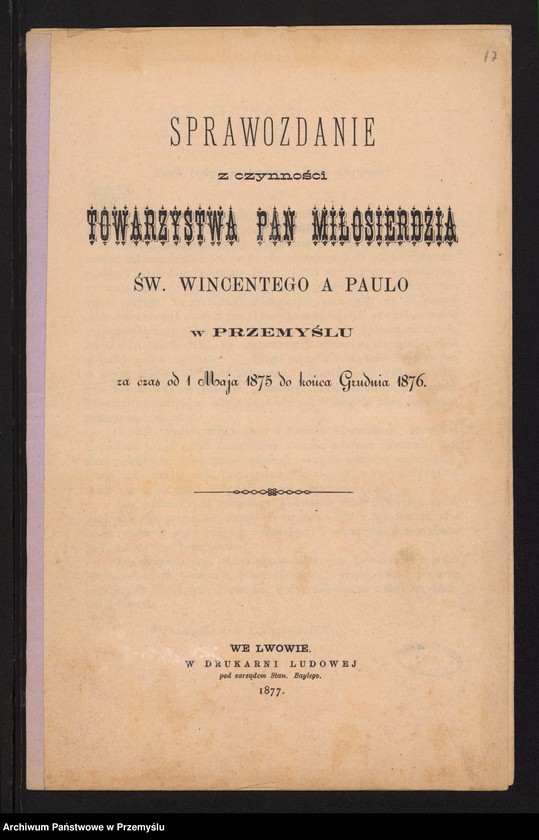 image.from.collection.number "Towarzystwo Pań Miłosierdzia św. Wincentego a Paulo111"