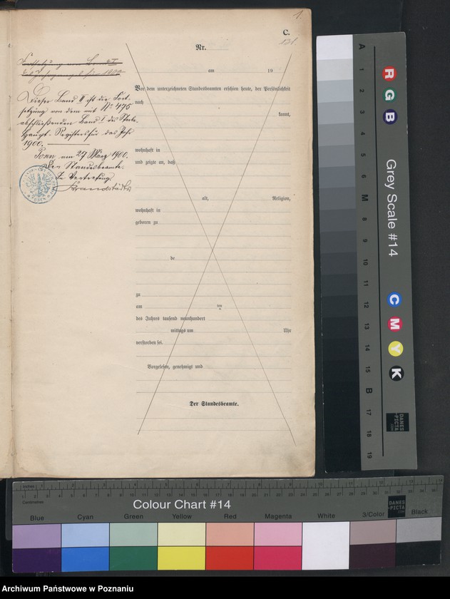 Obraz 4 z jednostki "Księga miejscowa zgonów"